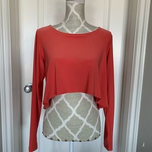 Long Sleeved Sympli High Low Top